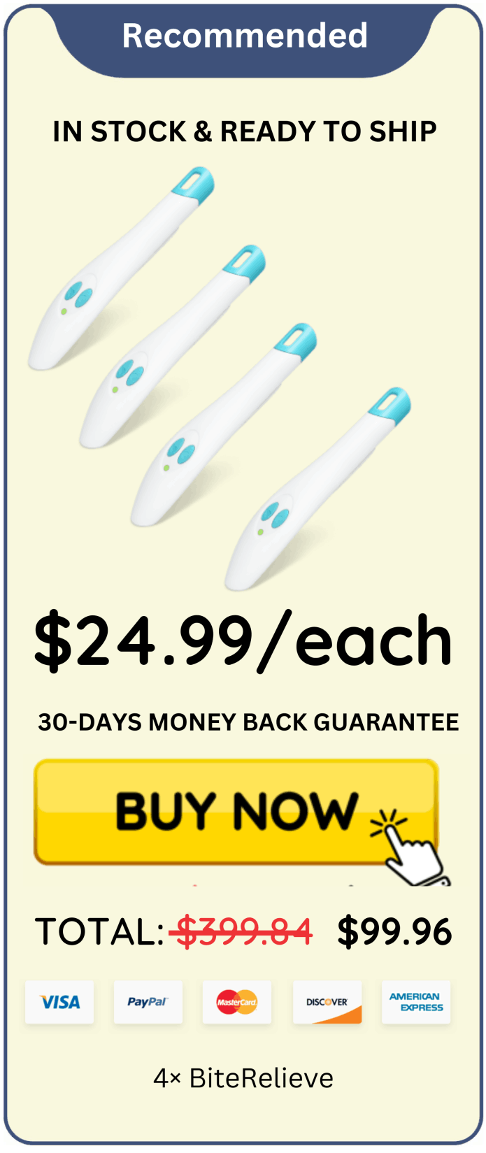BiteRelieve offer price 